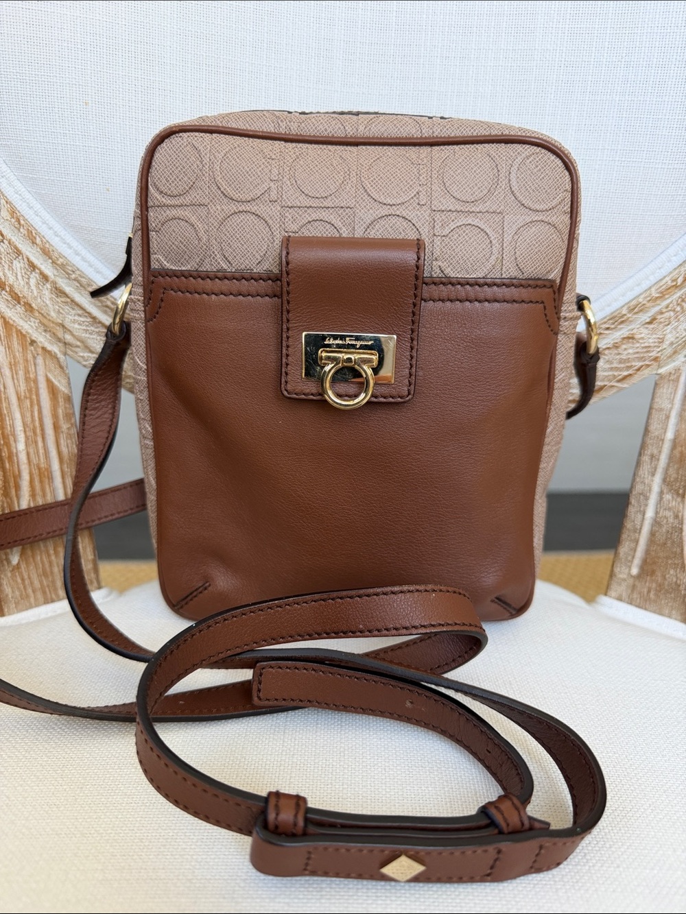 Passport Size Tribute Crossbody Bag
